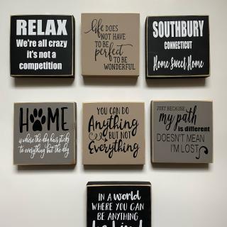 Block Signs Examples